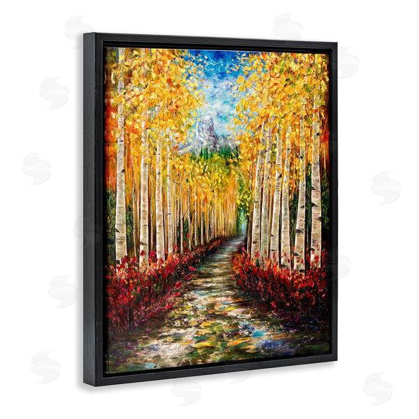 Stupell Industries Lena Owens | Modern Birch Grove Painting Wall Art