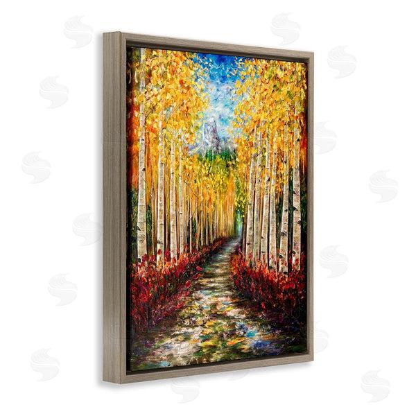 Stupell Industries Lena Owens | Modern Birch Grove Painting Wall Art