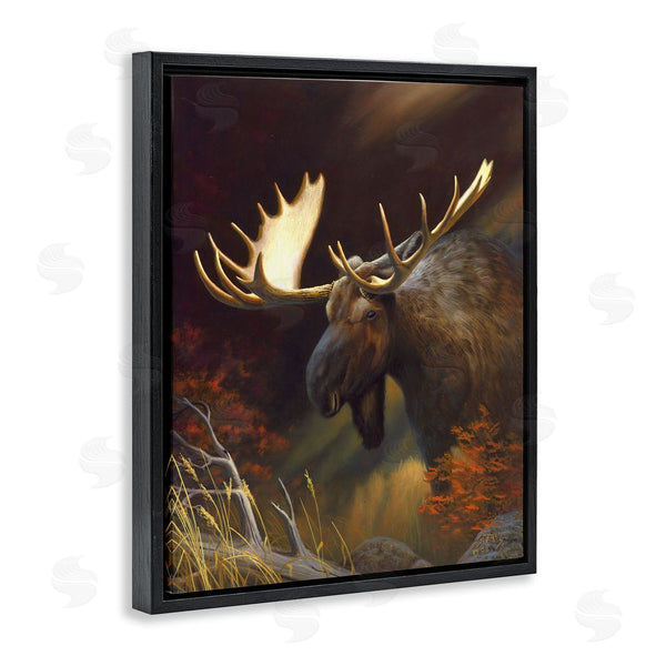 Stupell Industries Leo Stans | Woodland Moose Portrait Wall Art