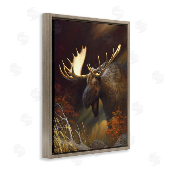 Stupell Industries Leo Stans | Woodland Moose Portrait Wall Art