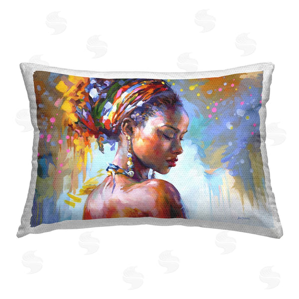 Stupell Industries Leon Devenice | African Beauty Portrait