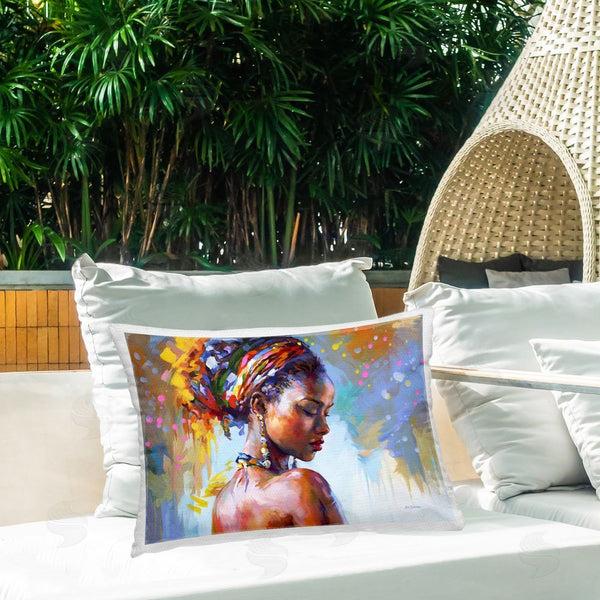 Stupell Industries Leon Devenice | African Beauty Portrait