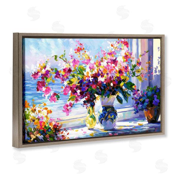 Stupell Industries Leon Devenice | Blooms Kissed By Morning Sun