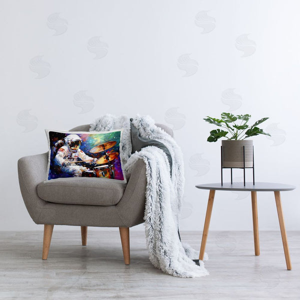 Stupell Industries Leon Devenice | Cosmic Drummer Musician