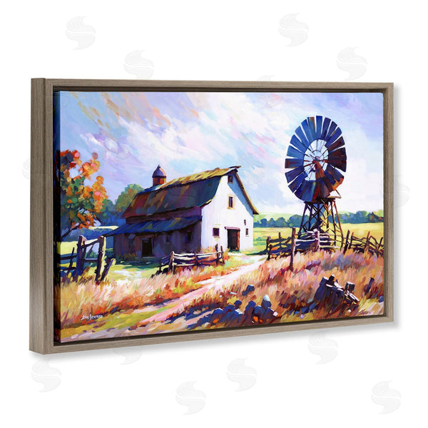 Stupell Industries Leon Devenice | Countryside Serenity Landscape
