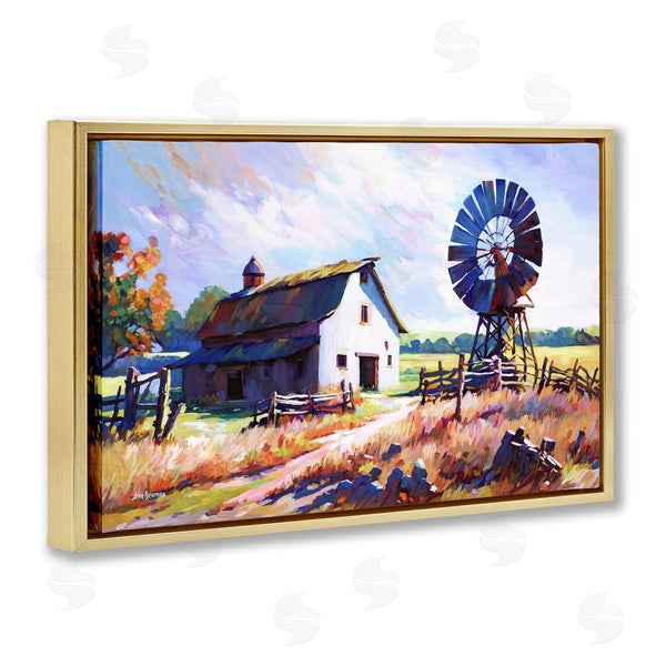 Stupell Industries Leon Devenice | Countryside Serenity Landscape