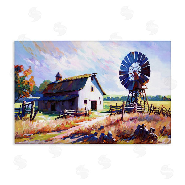 stupell industries Leon Devenice | Countryside Serenity Landscape
