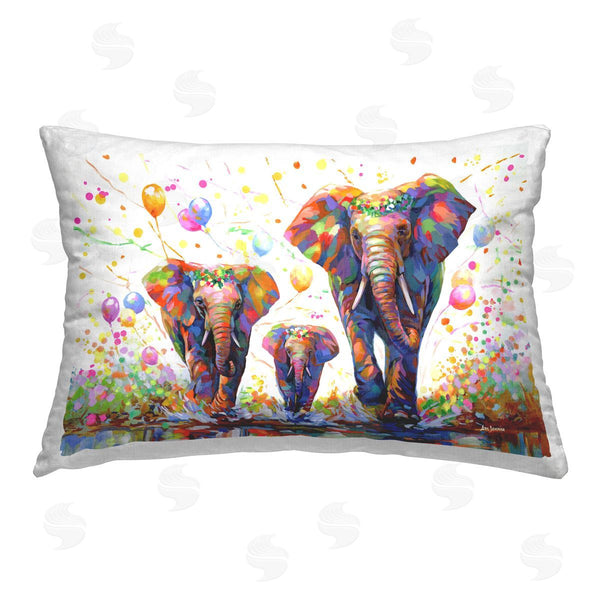 stupell industries Leon Devenice | Elephants & Celebration Balloons