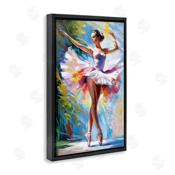 Stupell Industries Leon Devenice | Embrace In Motion Ballet Wall Art