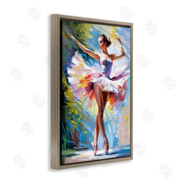 Stupell Industries Leon Devenice | Embrace In Motion Ballet Wall Art