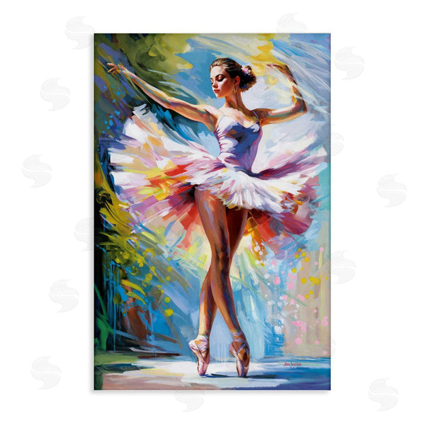 stupell industries Leon Devenice | Embrace In Motion Ballet Wall Art