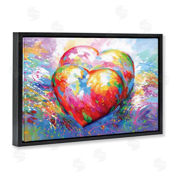 Stupell Industries Leon Devenice | Forever In My Heart Abstraction