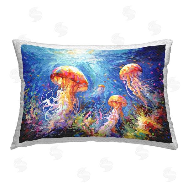 Stupell Industries Leon Devenice | Jellyfish Serenade Underwater