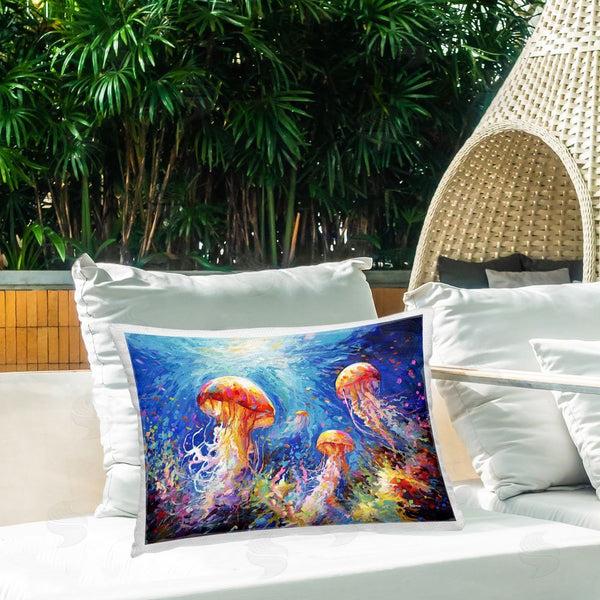 Stupell Industries Leon Devenice | Jellyfish Serenade Underwater