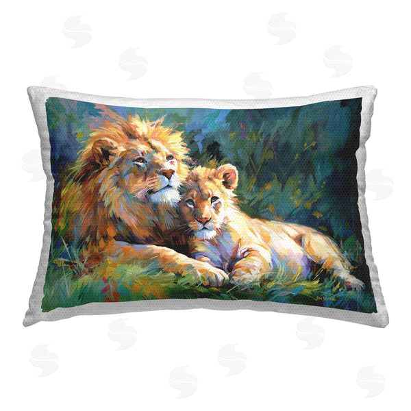 Stupell Industries Leon Devenice | Lion's Embrace Portrait