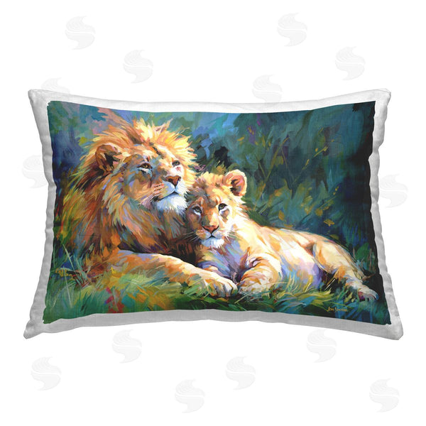 stupell industries Leon Devenice | Lion's Embrace Portrait