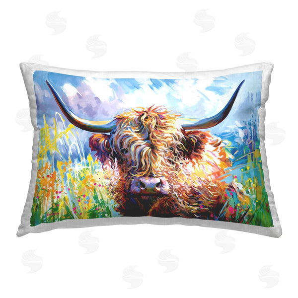 stupell industries Leon Devenice | Long Haired Highland Cattle