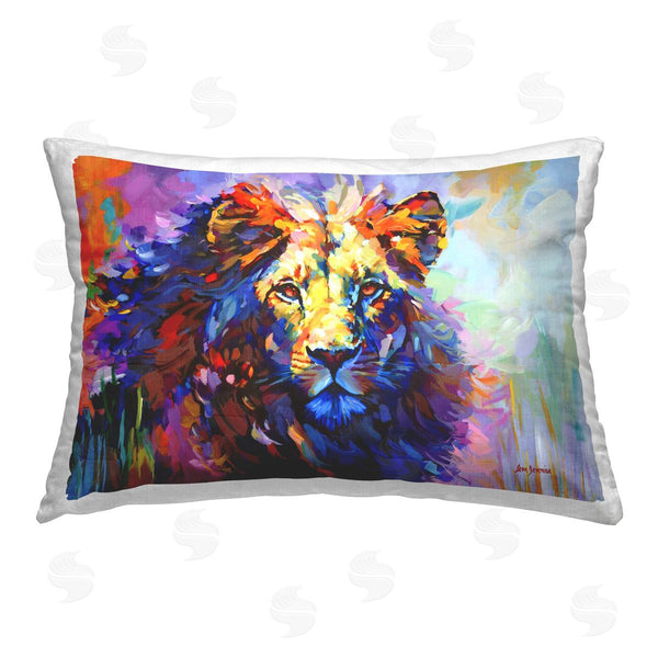 stupell industries Leon Devenice | Paint Strokes Lion