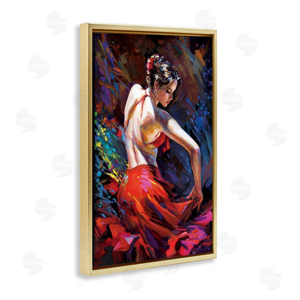 Stupell Industries Leon Devenice | Passionate Flamenco Dancer