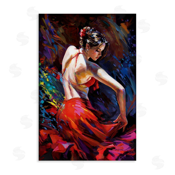 stupell industries Leon Devenice | Passionate Flamenco Dancer