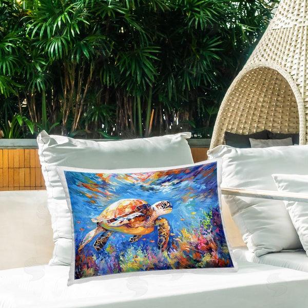 Stupell Industries Leon Devenice | Sea Turtle's Adventure