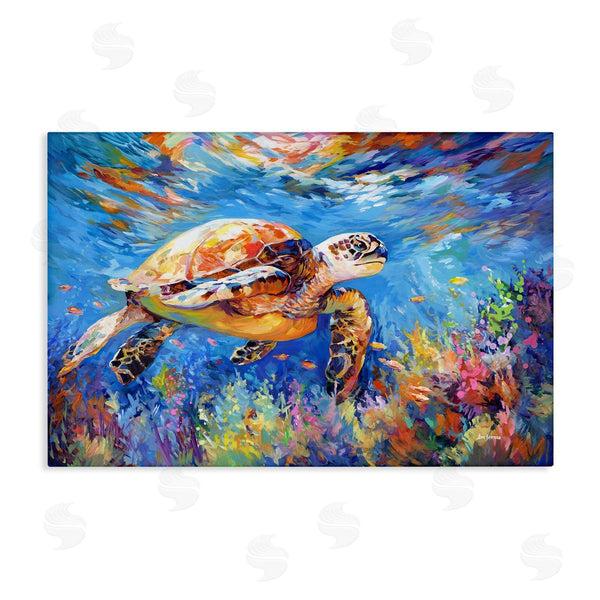 stupell industries Leon Devenice | Sea Turtle's Adventure