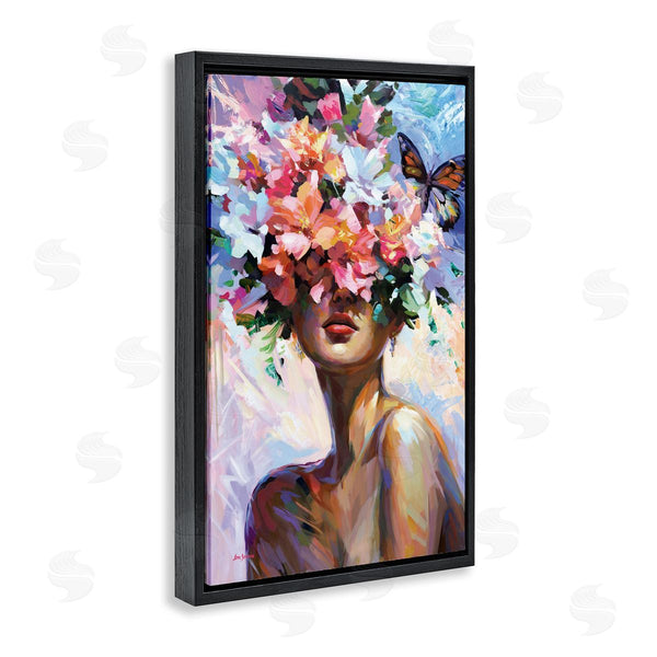 Stupell Industries Leon Devenice | Surrounded By Florals Wall Art