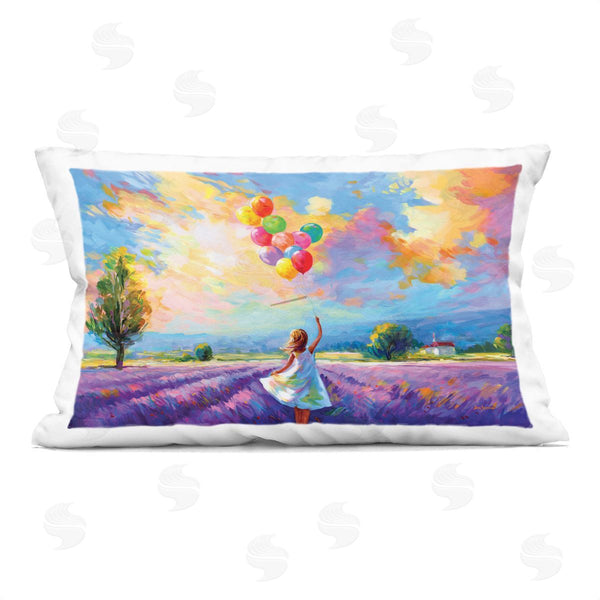 stupell industries Leon Devenice | The Urge To Fly Printed Throw Pillow