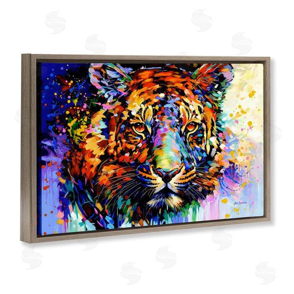 Stupell Industries Leon Devenice | Tiger's Wild Wonder