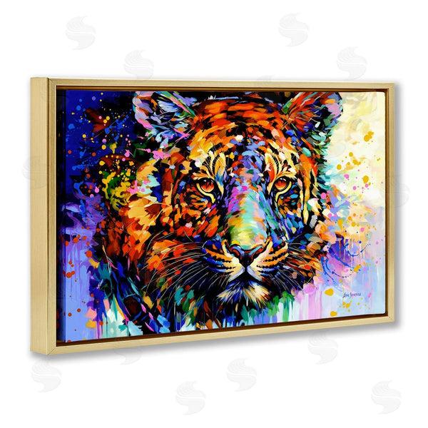 Stupell Industries Leon Devenice | Tiger's Wild Wonder