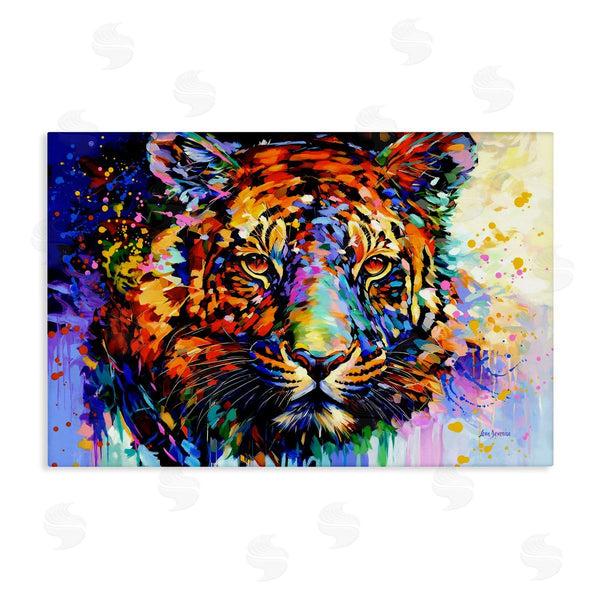 stupell industries Leon Devenice | Tiger's Wild Wonder