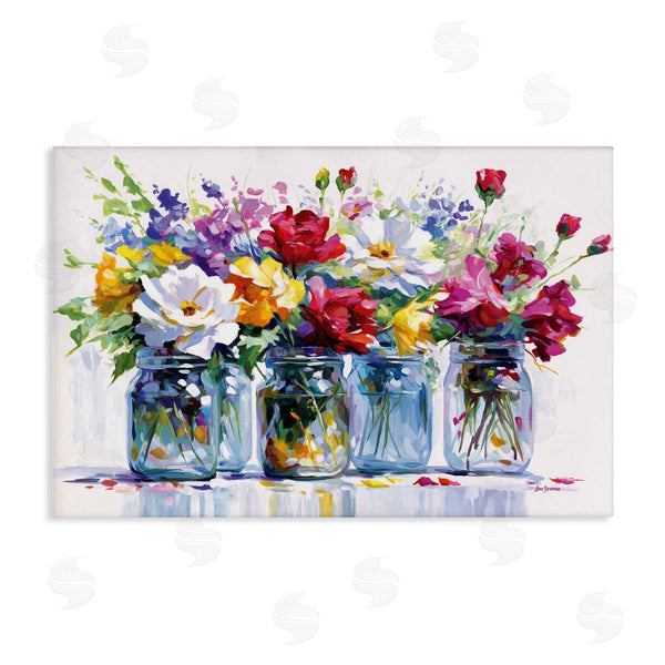 stupell industries Leon Devenice | Vibrant Floral Impressions