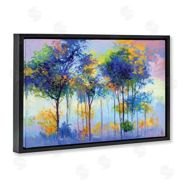 Stupell Industries Leon Devenice | Vibrant Tranquil Trees