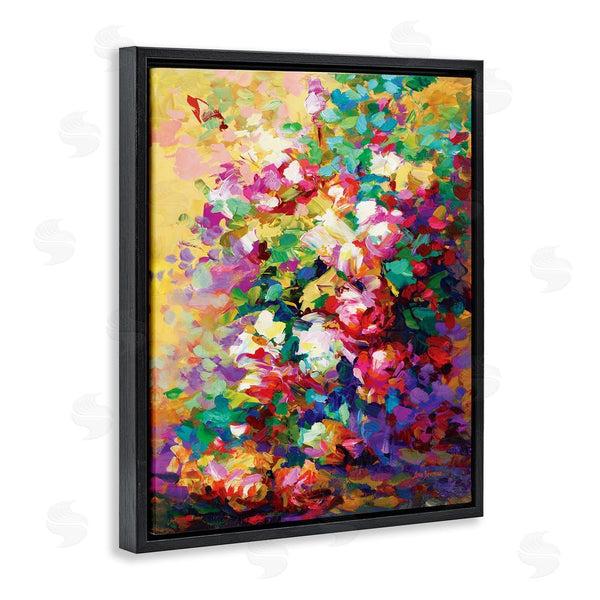 Stupell Industries Leon Devenice | Vivid Abstract Roses Wall Art