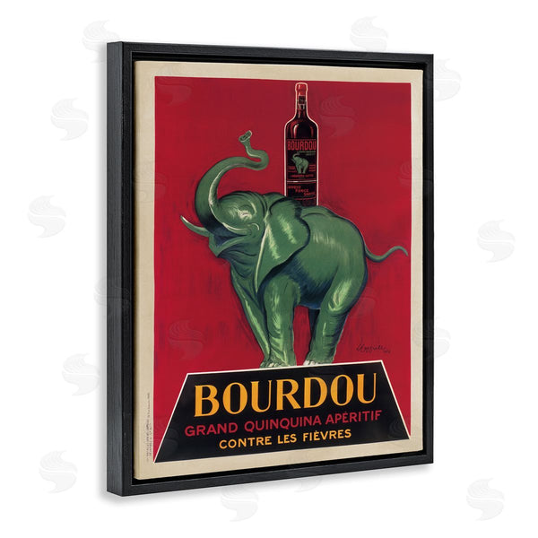 Stupell Industries Leonetto Cappiello | Bourdou Vintage Elephant Advertisement