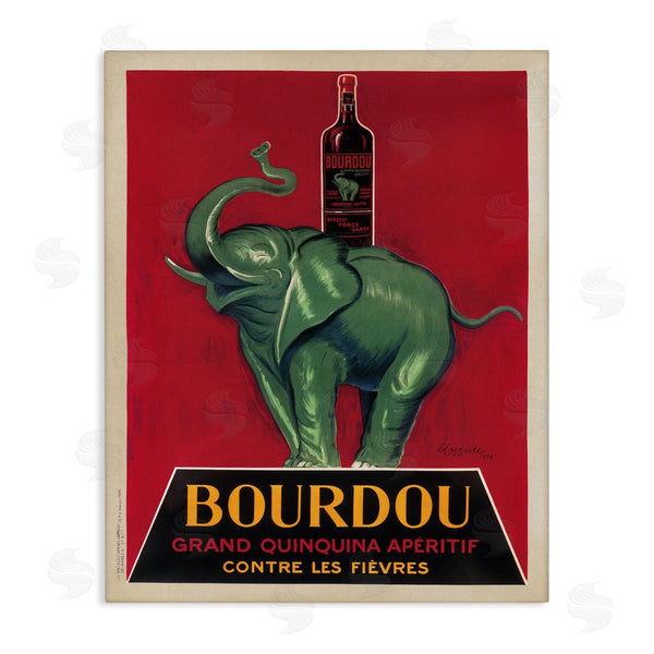 stupell industries Leonetto Cappiello | Bourdou Vintage Elephant Advertisement