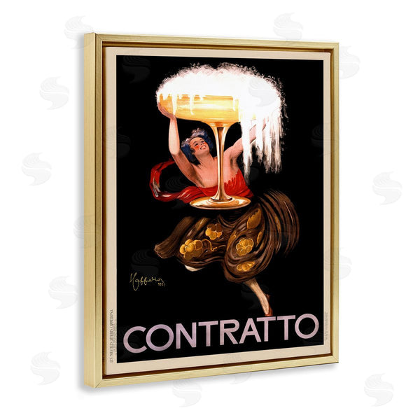 Stupell Industries Leonetto Cappiello | Vintage Contratto & Woman