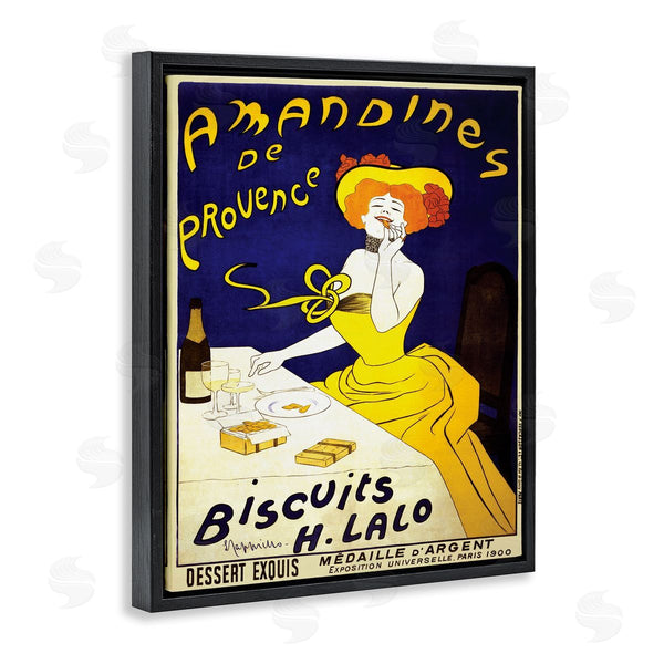 Stupell Industries Leonetto Cappiello | Vintage Parisian Amandine's Biscuits European Advertisement
