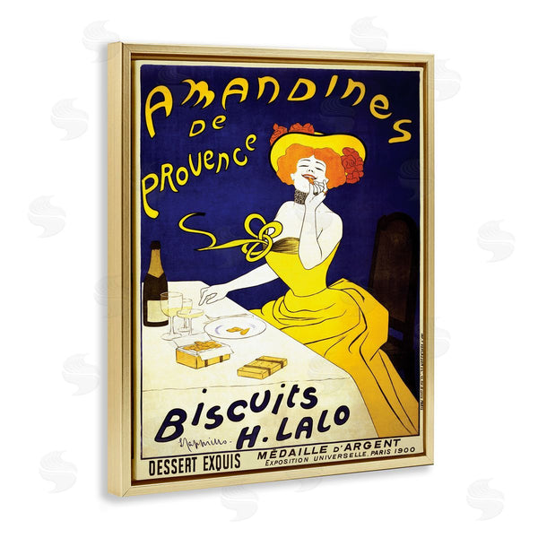 Stupell Industries Leonetto Cappiello | Vintage Parisian Amandine's Biscuits European Advertisement