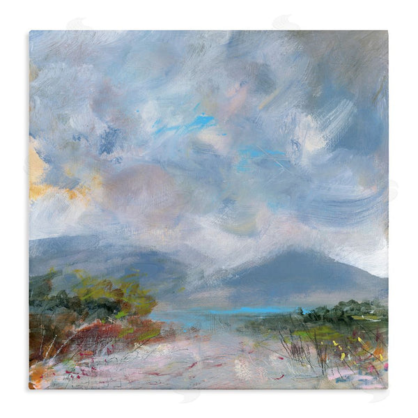 stupell industries Leslie Birch | Expressive Mountain Mists Wall Art