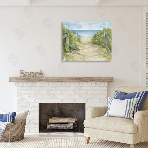 Stupell Industries Leslie Trimbach | Beach Path Painting Wall Art