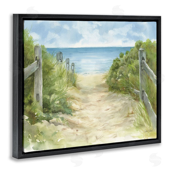Stupell Industries Leslie Trimbach | Beach Path Painting Wall Art