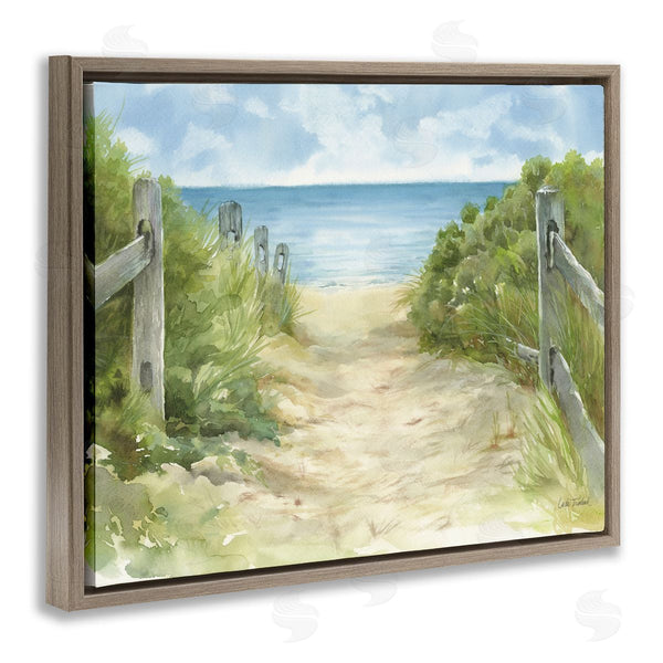 Stupell Industries Leslie Trimbach | Beach Path Painting Wall Art