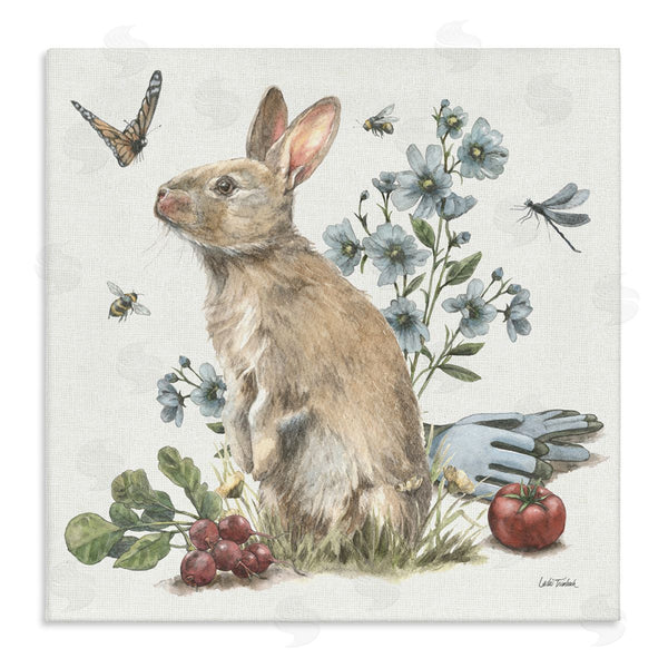 stupell industries Leslie Trimbach | Garden Patch Bunny