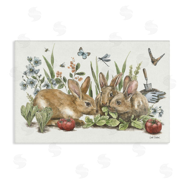 stupell industries Leslie Trimbach | Garden Patch Scene
