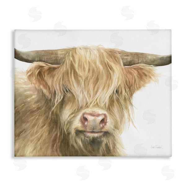 stupell industries Leslie Trimbach | Longhorn Cattle Painting