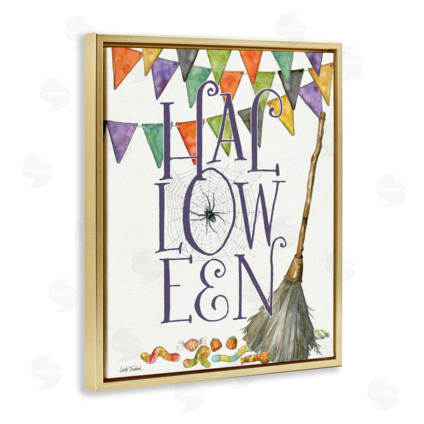 Stupell Industries Leslie Trimbach | Spellbound Halloween Broom
