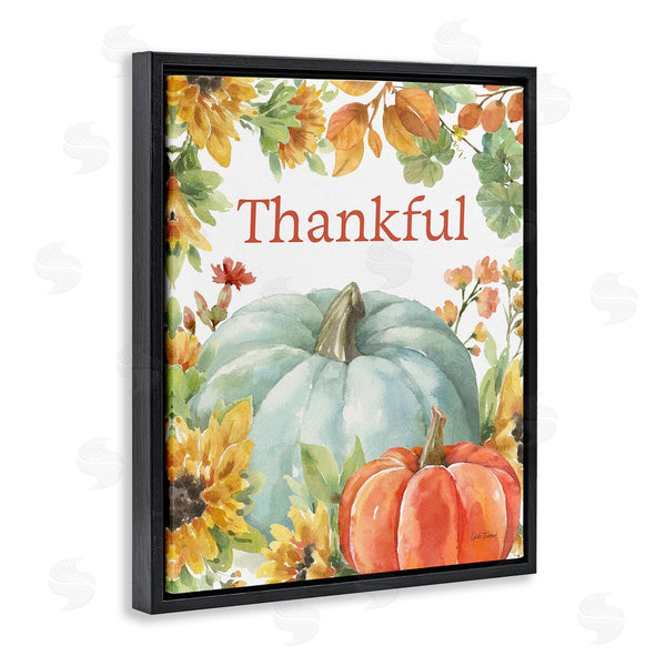 Stupell Industries Leslie Trimbach | Thankful With Fall Harvest Wall Art