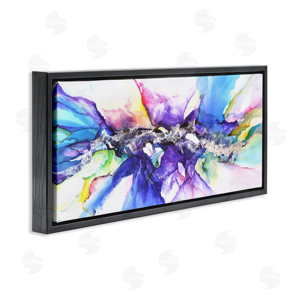 Stupell Industries Leticia Herrera | Abstract Rainbow Splash Design Wall Art