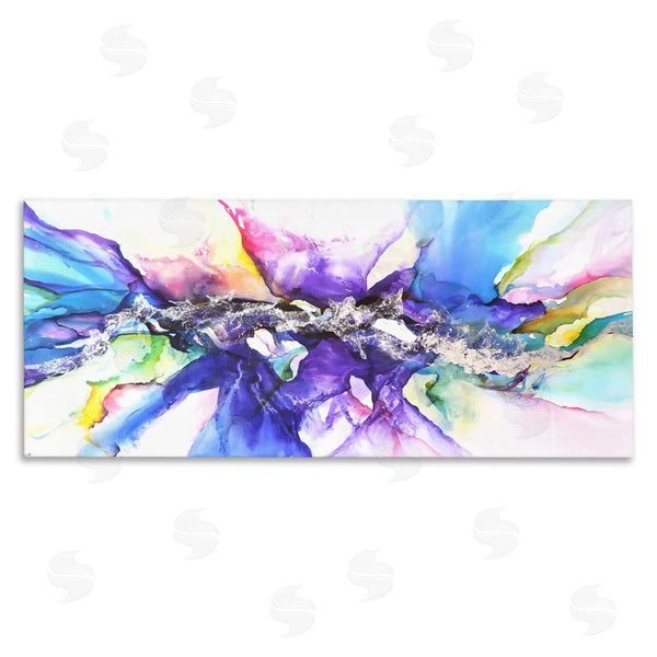 stupell industries Leticia Herrera | Abstract Rainbow Splash Design Wall Art